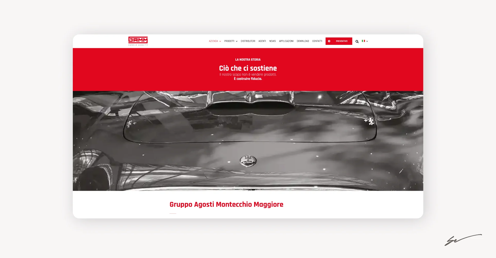Realizzazione siti web vetrina