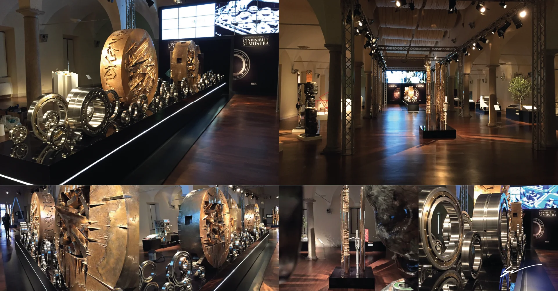 Realizzazione Allestimento Mostra Arnaldo Pomodoro Realizzazione Allestimento Mostra Arnaldo Pomodoro