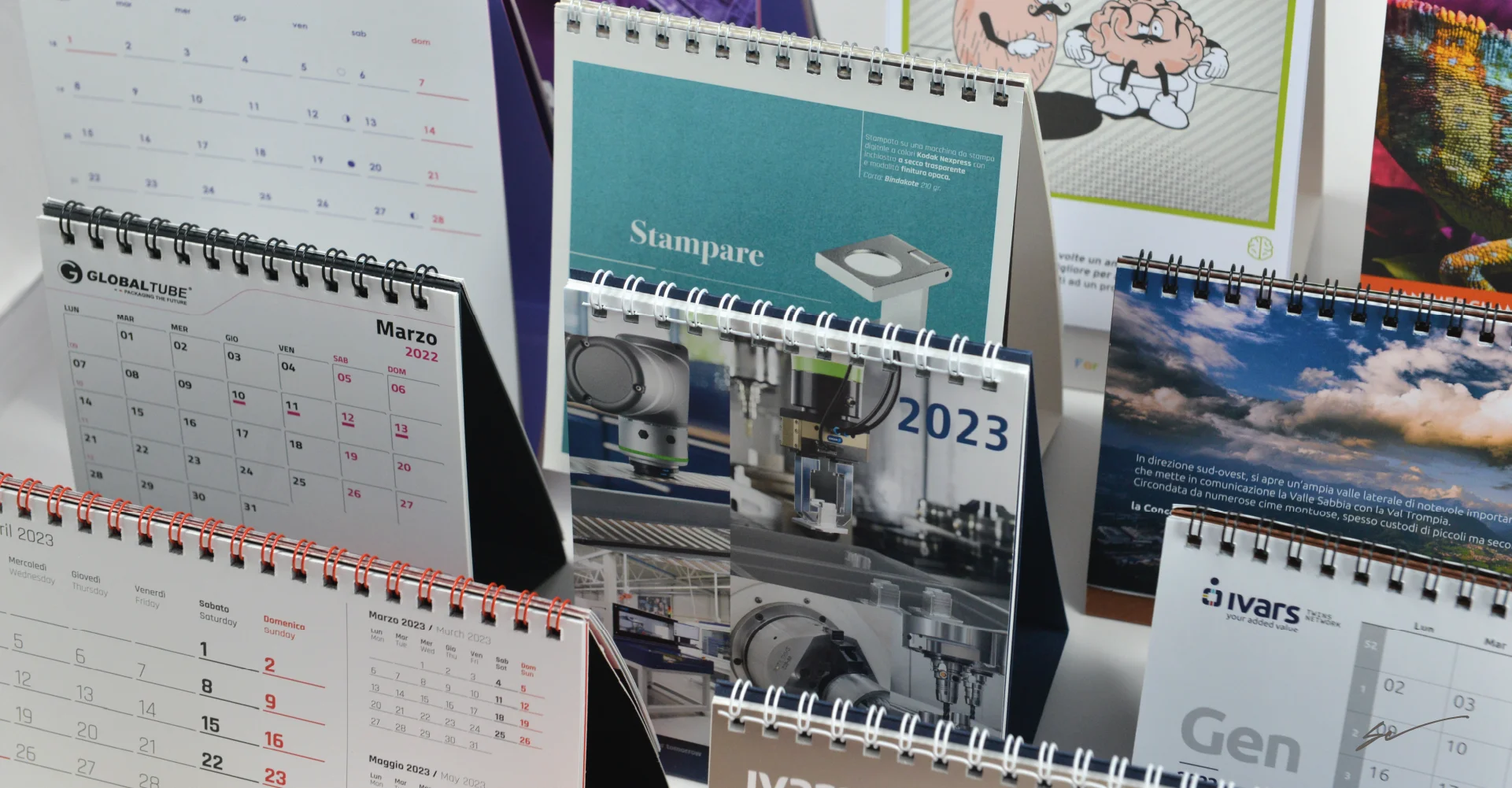 Stampa manifesti locandine volantini e calendari