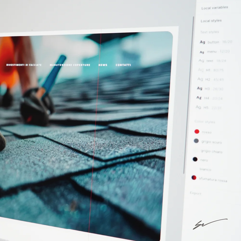 Web design UX e UI