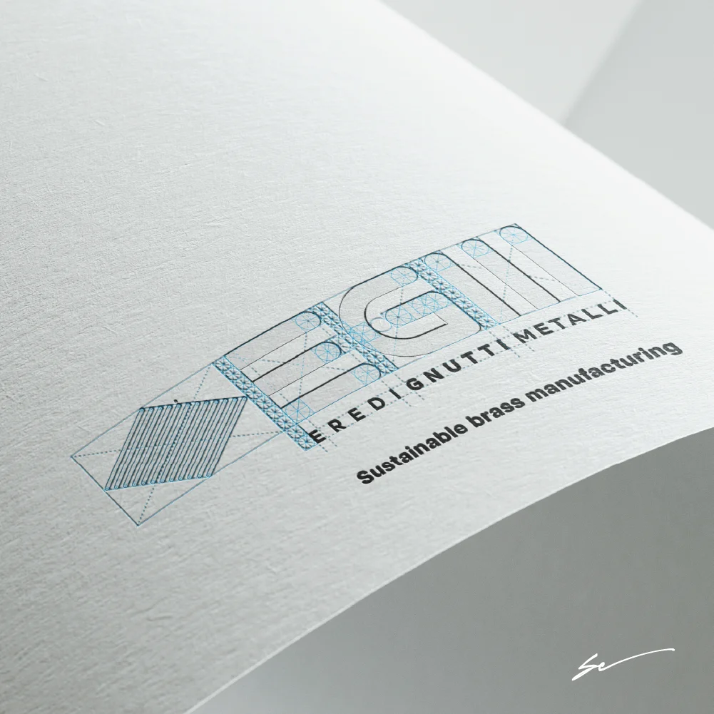 Rebranding Costruzione tecnica logo Rebranding Costruzione tecnica logo
