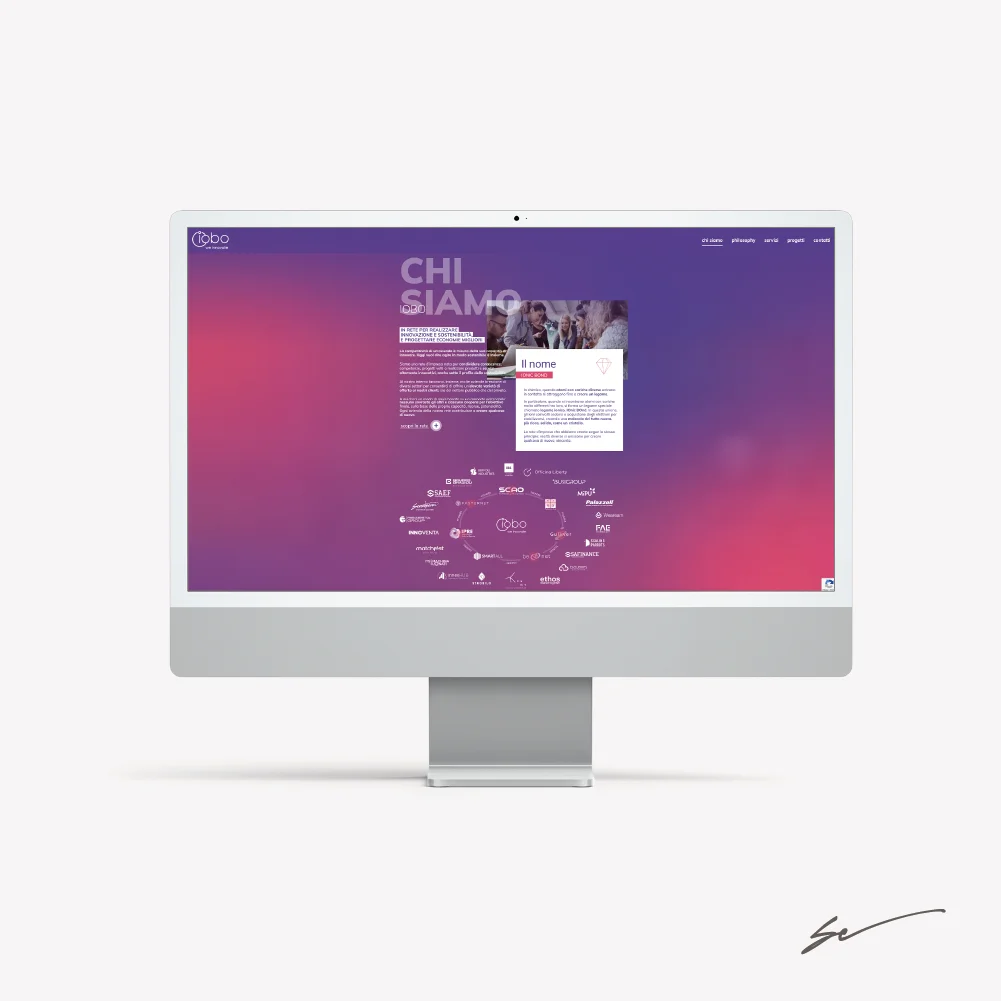 Sito web Desktop Sito web Desktop