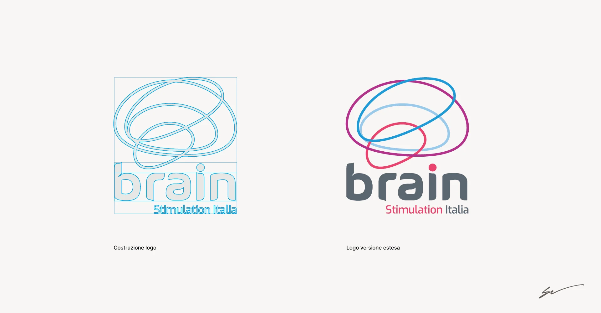 Branding gamma cromatica del logo