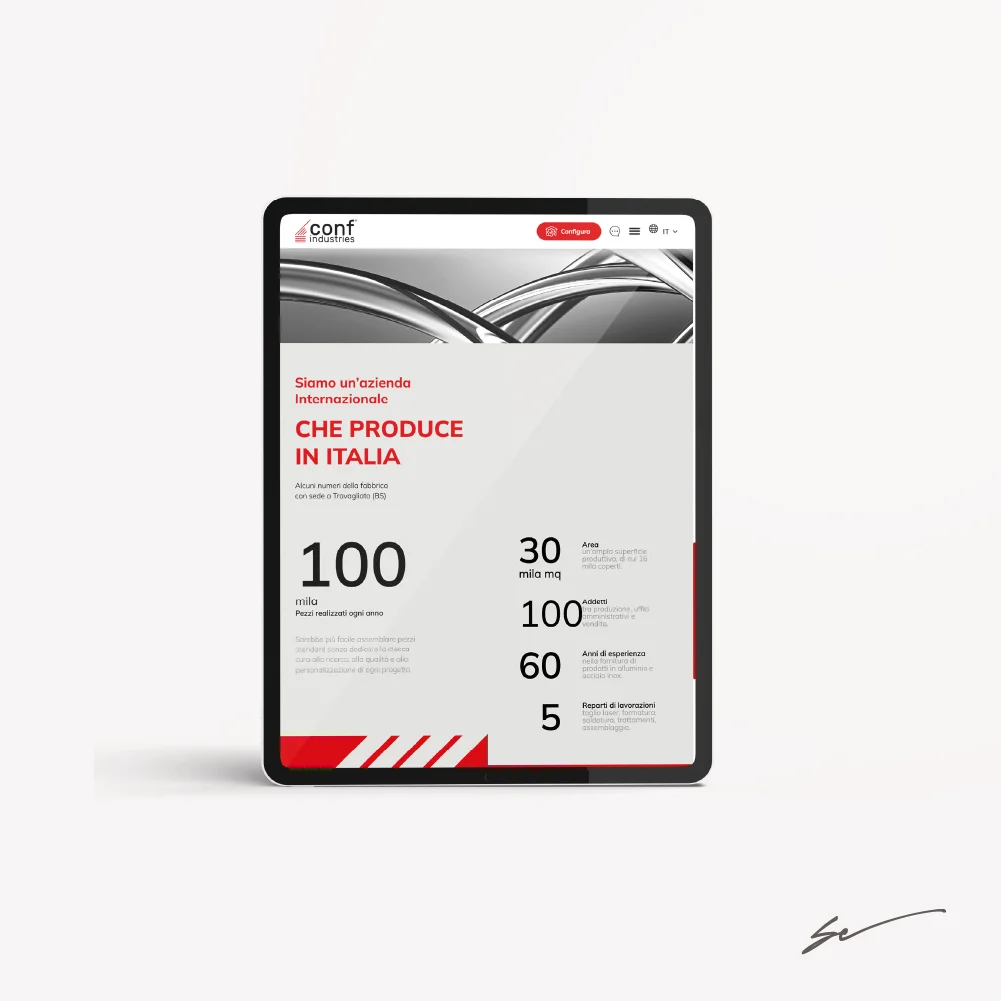 Sito web tablet Sito web tablet