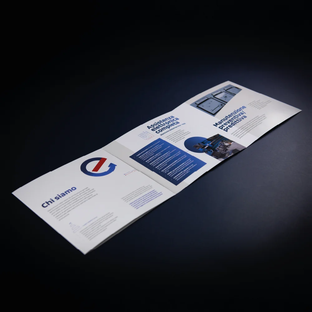 Stampa in digitale della brochure Stampa in digitale della brochure