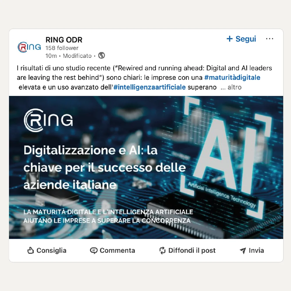 Social media marketing pubblicazione Linkedin Social media marketing pubblicazione Linkedin