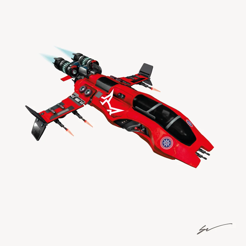 Render 3d astronave Render 3d astronave