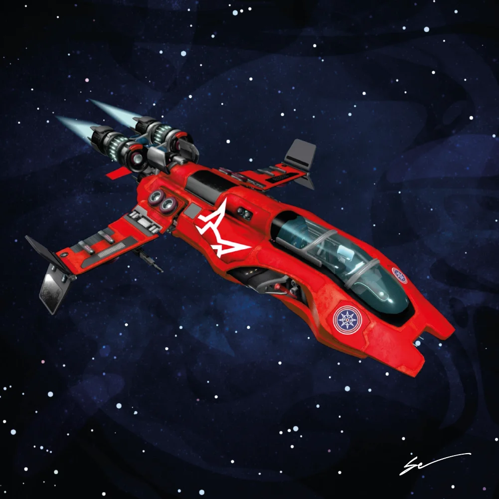 Rendering 3D delle astronavi Rendering 3D delle astronavi
