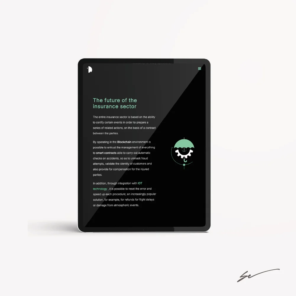 Sito web tablet Sito web tablet