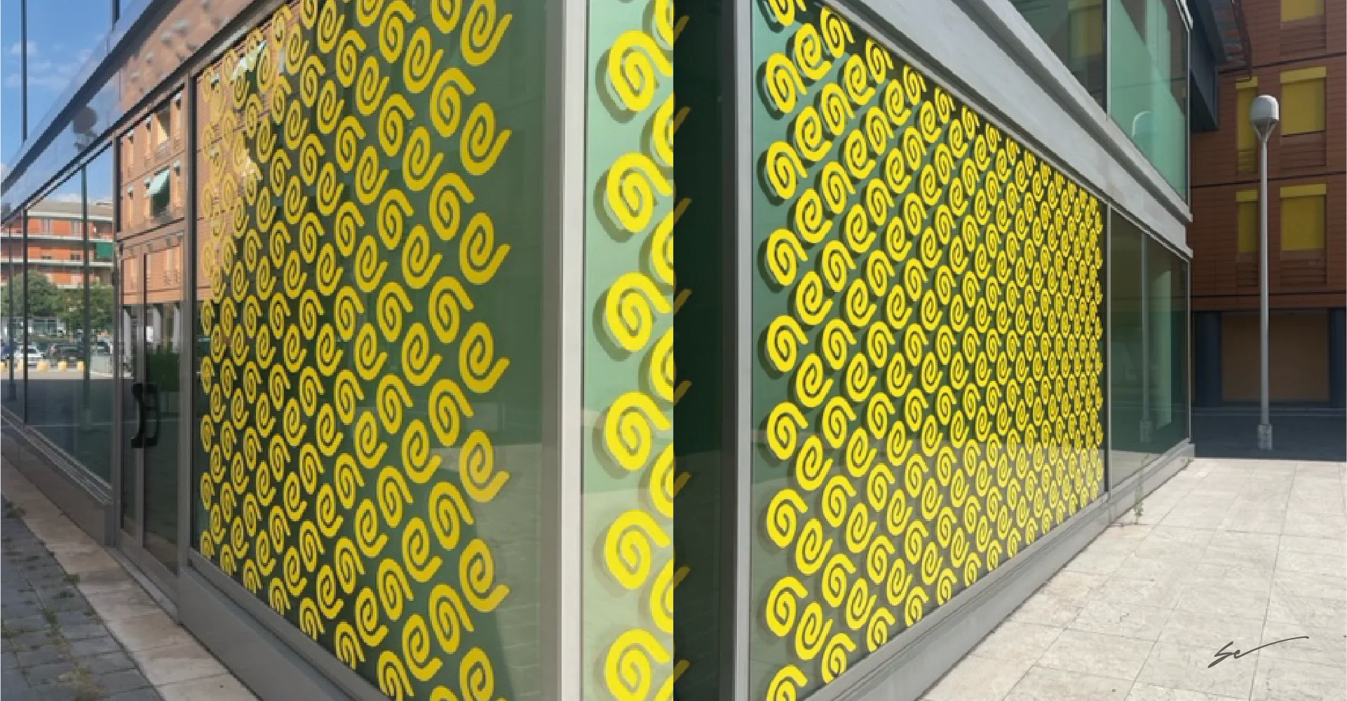 giallo pastello allestimento sede giallo pastello allestimento sede